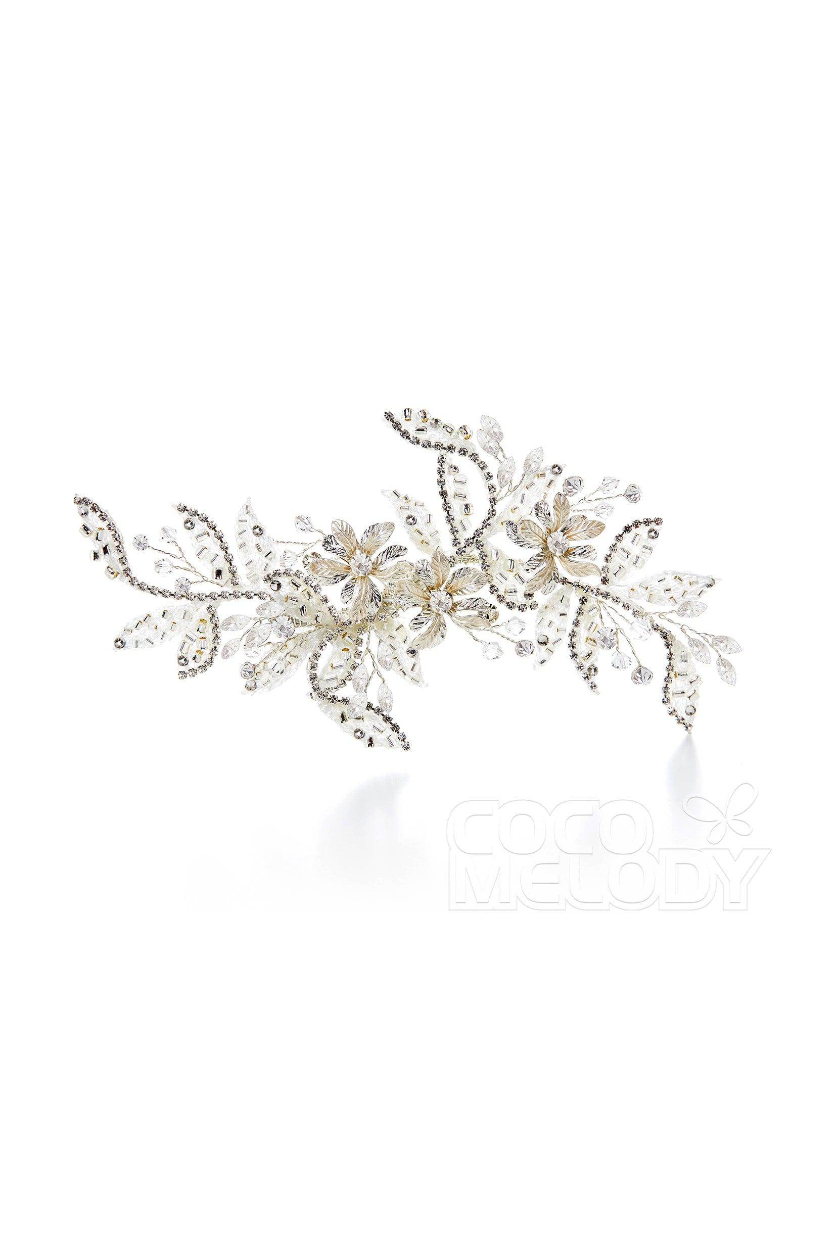 Fashion Alloy Hairpins with Rhinestone AH17031 - COCOMELODY